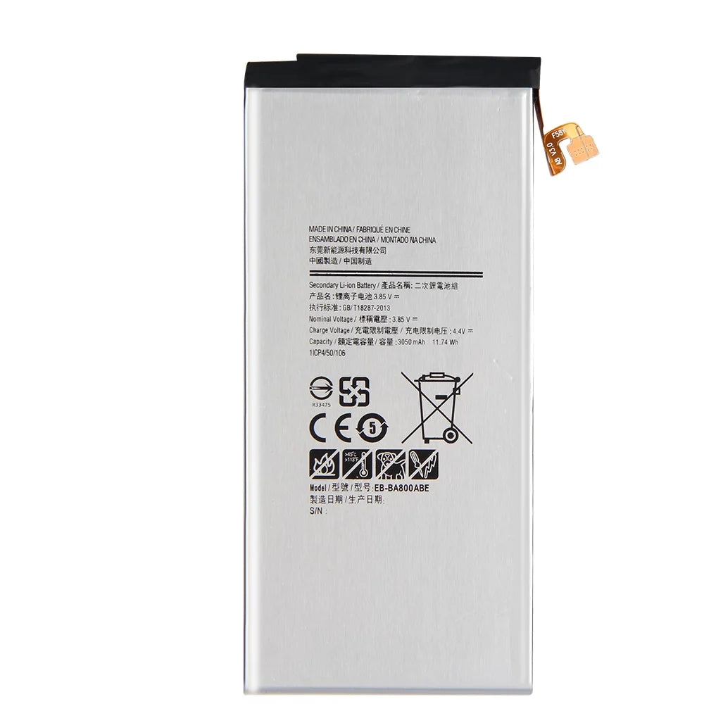 Batterie de remplacement pour Samsung Galaxy A8 2015 (A8000 A800) / A8 Duos, EB-BA800ABE EB-BA800ABA Batterie de remplacement pour Samsung Galaxy A8 2015 (A8000 A800) / A8 Duos, EB-BA800ABE EB-BA800ABA